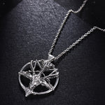 God Skull Necklace Fashion Vintage