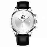 Men's Stainless Steel Minimalist Wrist Watch