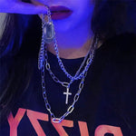 Hip Hop Multilayer Necklace