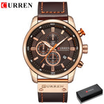 Curren Luxury Chronograph Quartz Watch Men