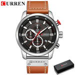 Curren Luxury Chronograph Quartz Watch Men