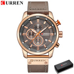 Curren Luxury Chronograph Quartz Watch Men