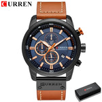 Curren Luxury Chronograph Quartz Watch Men