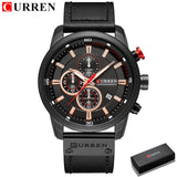 Curren Luxury Chronograph Quartz Watch Men