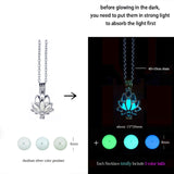 Luminous Glowing Arrow Pendant Necklace