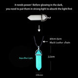 Luminous Glowing Arrow Pendant Necklace