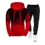 Men's Hoodie Tracksuit Set