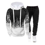 Men's Hoodie Tracksuit Set