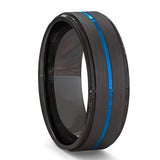 Men's Classic Black Stainless Steel Wedding Rings