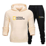 National Geographic Men's Sweatshirt And Pants Suit