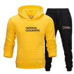 National Geographic Men's Sweatshirt And Pants Suit