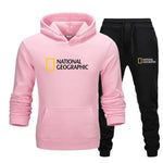 National Geographic Men's Sweatshirt And Pants Suit