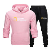 National Geographic Men's Sweatshirt And Pants Suit