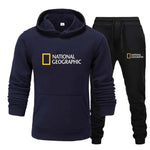 National Geographic Men's Sweatshirt And Pants Suit