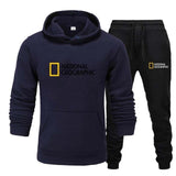 National Geographic Men's Sweatshirt And Pants Suit