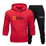 National Geographic Men's Sweatshirt And Pants Suit