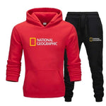 National Geographic Men's Sweatshirt And Pants Suit