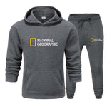 National Geographic Men's Sweatshirt And Pants Suit