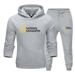 National Geographic Men's Sweatshirt And Pants Suit