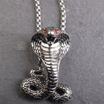 Men's Stainless Steel Fangs Demon Mask Pendant