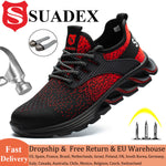 SUADEX Safety Steel Toe Shoes