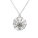 SONGDA Minimalist Spider Pendant Necklace