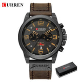 Curren Men's Waterproof Sport Wrist Watch