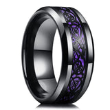 Men's Stainless Steel Dragon Ring