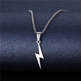 Stainless Steel Razor and Other Pendant Necklaces