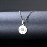 Stainless Steel Razor and Other Pendant Necklaces