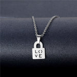 Stainless Steel Razor and Other Pendant Necklaces