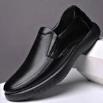 Men's Genuine Leather Microfiber Anti-slip Loafers