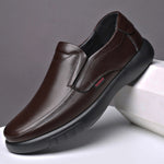 Men's Genuine Leather Microfiber Anti-slip Loafers