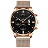 Men Luxury Stainless Steel Watch for Men