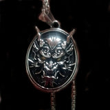 Men's Stainless Steel Fangs Demon Mask Pendant